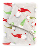 Cozy Up Plush Blanket-Christmas Gnomes