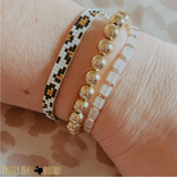 Leopard Bracelet Stack