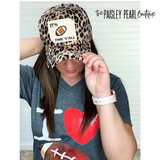 Football Time Leopard Hat