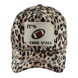 Football Time Leopard Hat