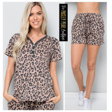 Lazy Leopard Lounge Set