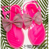 Bling Queen Jelly Sandals