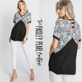 Gia Leopard Top
