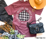 Plaid Punkin' Tee