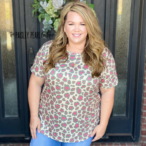 Can't Stop Me Leopard Top