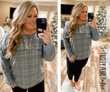 Chelsie Plaid Top