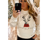 Paisley Pearl Reindeer Longsleeve Tee