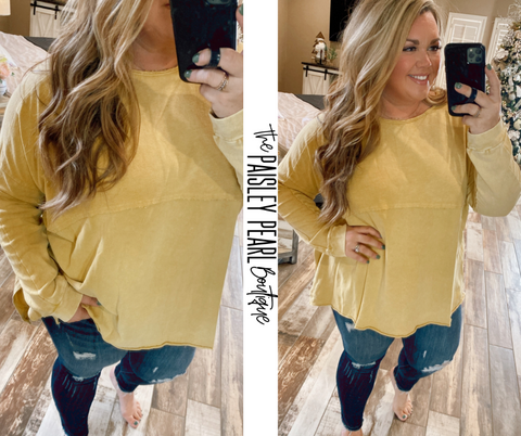 Ray of Sunshine Top-PLUS SIZE