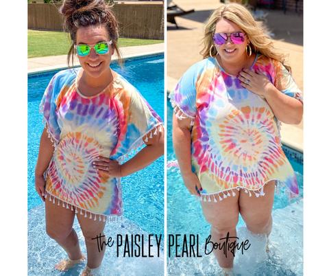 Bahama Mama Tie-Dye Cover Up