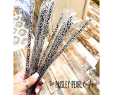 Leopard Straw Set