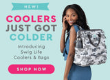 Coral Me Crazy Wireframe Backpack Cooler