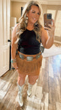 Round Up Fringe Skort