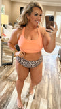 Sandy Shores High-Rise Swim Bottoms-Natural Leopard