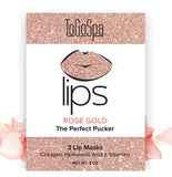 Rose Gold Lip Masks/ 1 pack