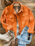 Fall Feels Corduroy Shacket