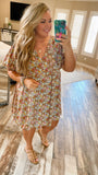 Sweet Caroline Floral Dress