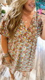Sweet Caroline Floral Dress