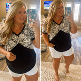Gia Leopard Top