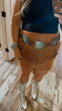 Round Up Fringe Skort