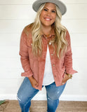 Fall Feels Corduroy Shacket
