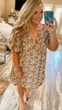 Sweet Caroline Floral Dress