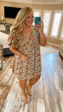 Sweet Caroline Floral Dress