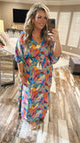 Tropical Destination Maxi Dress