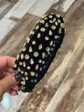 Black w/Rhinestones Headband