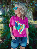 Tropical Texas Tee